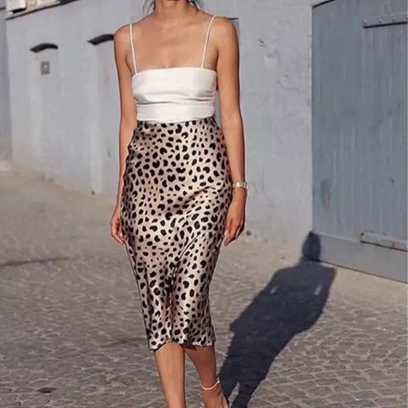 Leopard Skirt - Picture 1 of 4